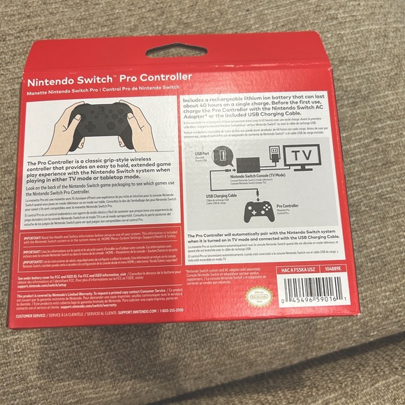 Used Nintendo Switch Pro Controller - Picture 6 of 8